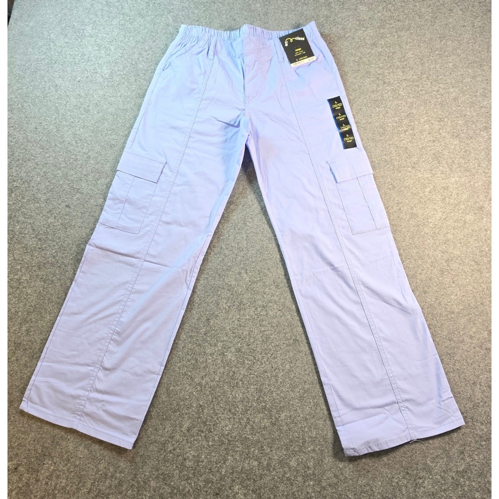 Art Class Girls Lavender Cargo Pants Mid Rise Relaxed Leg Purple Size L 10/12